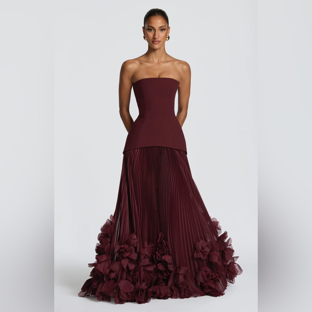 Babyboo Maroon Dress Never Worn Before!